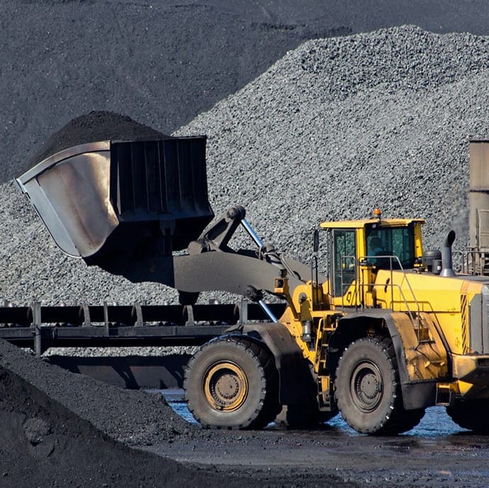 Erosion stone from a quarry in Carroll County, VA.
